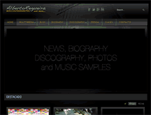 Tablet Screenshot of albertoregueira.com